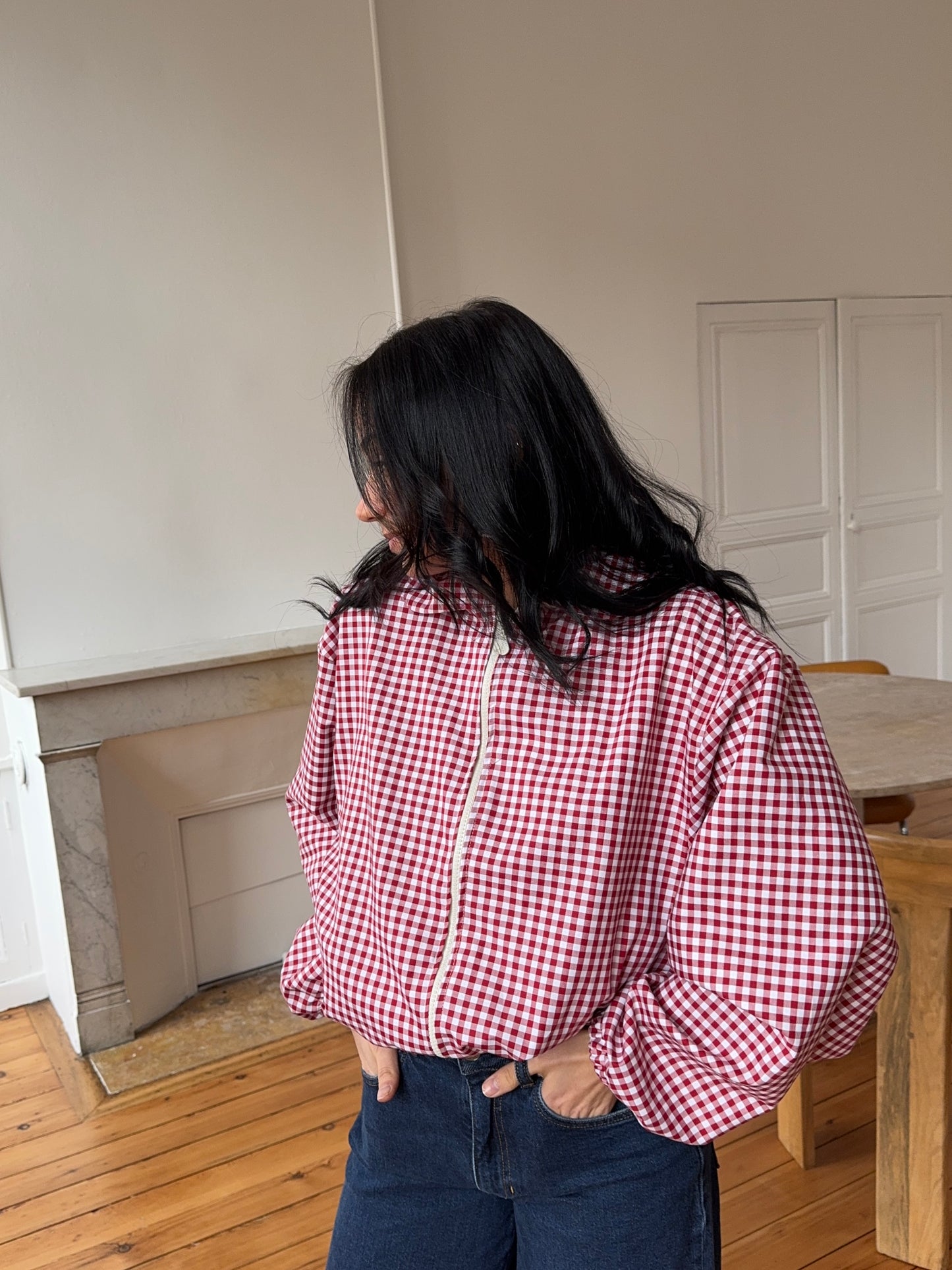 Bomber vichy rouge