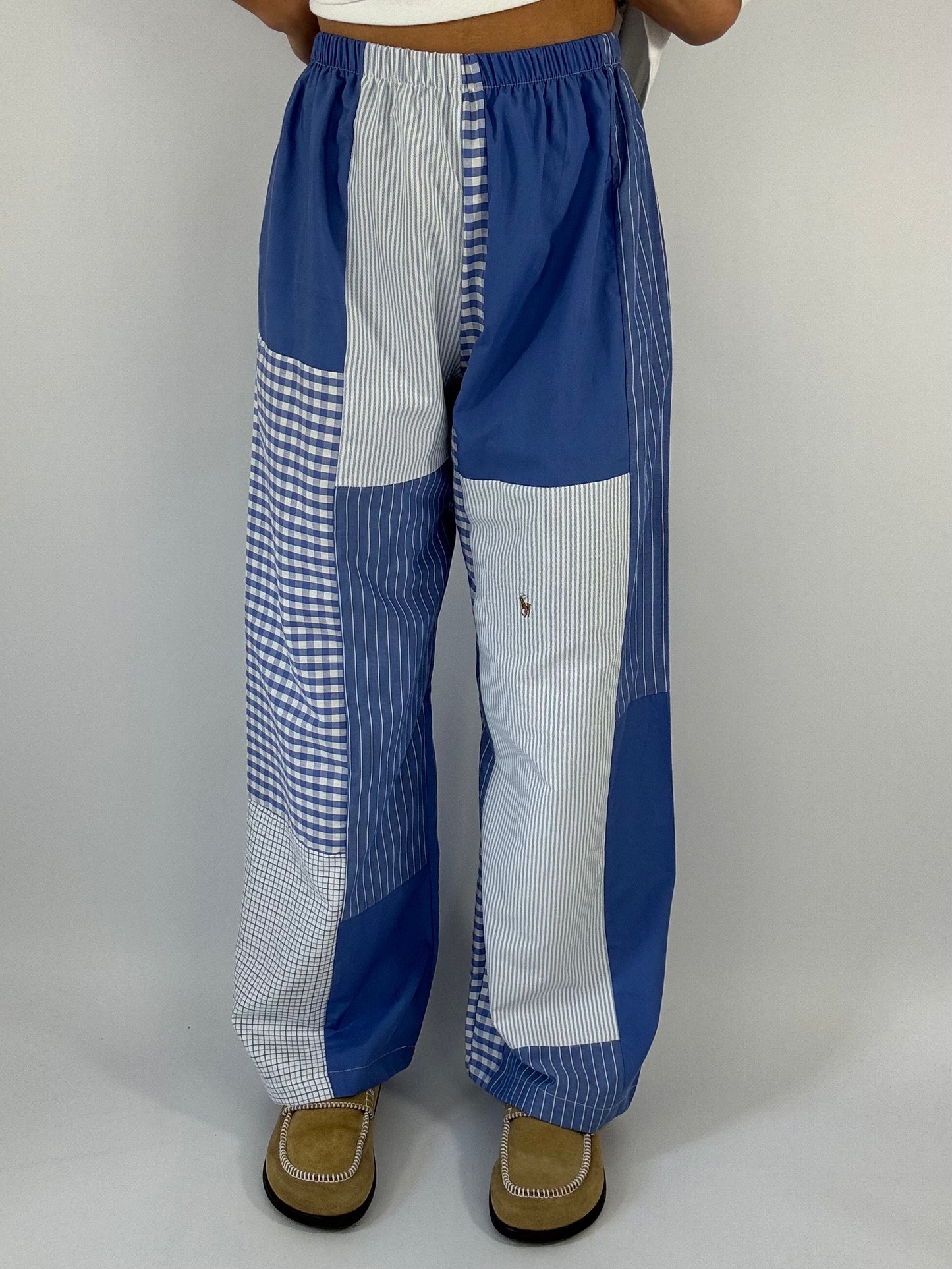 Pantalon upcyclé patchwork