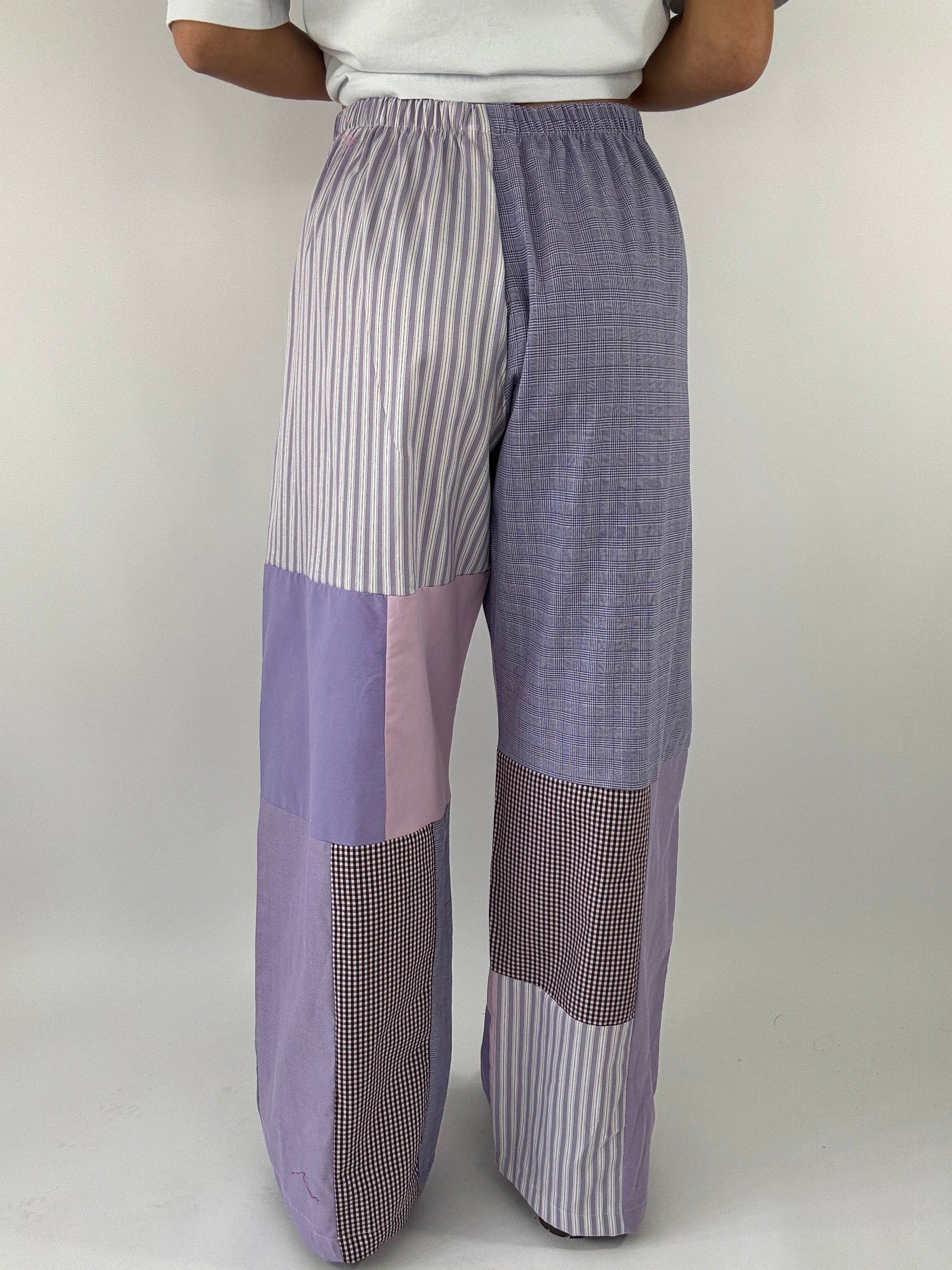 Pantalon upcyclé patchwork