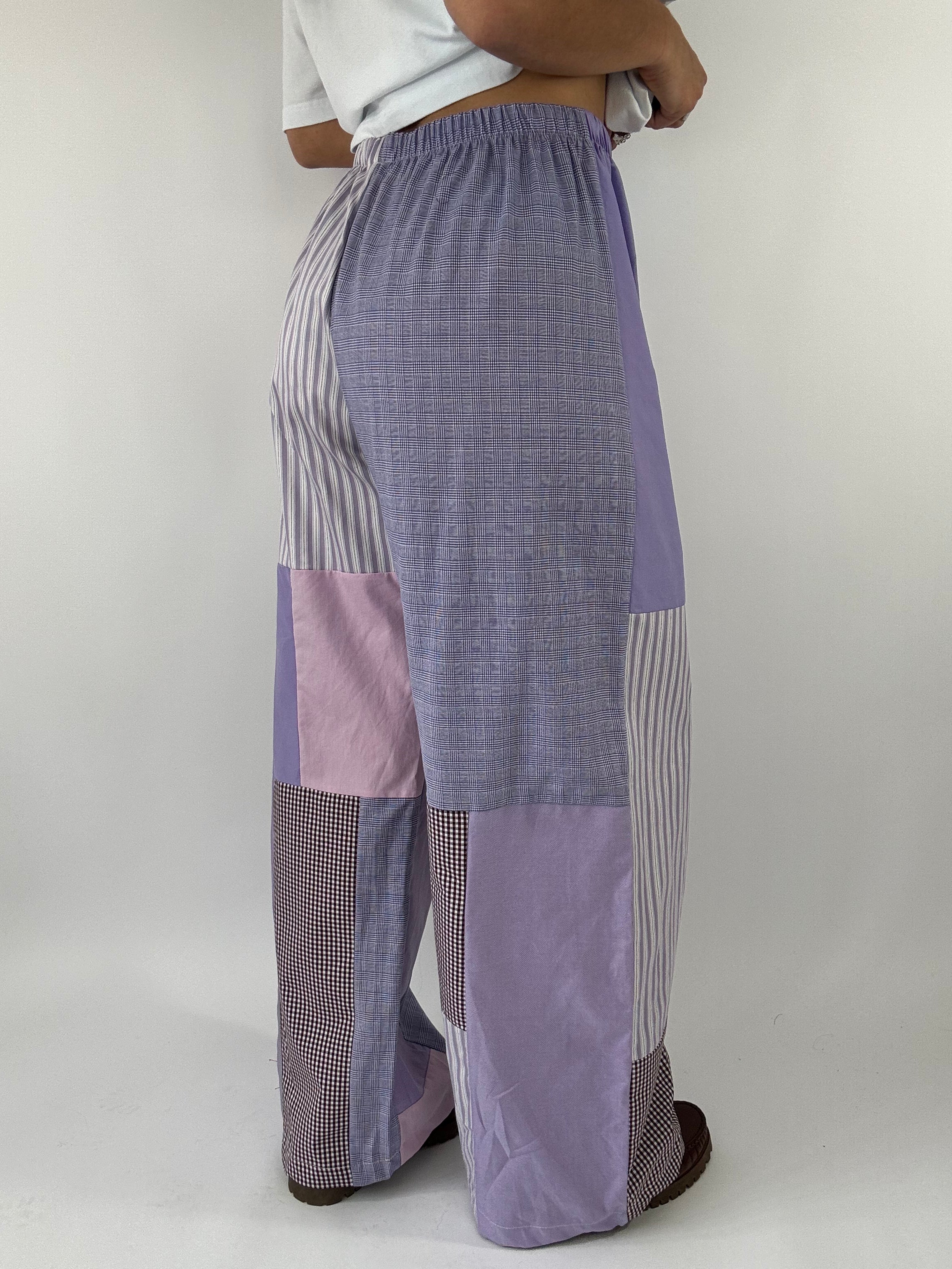 Pantalon upcyclé patchwork