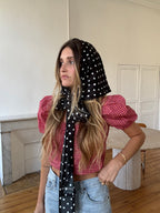 Foulard à pois