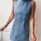 Robe upcyclée denim