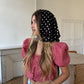 Foulard à pois