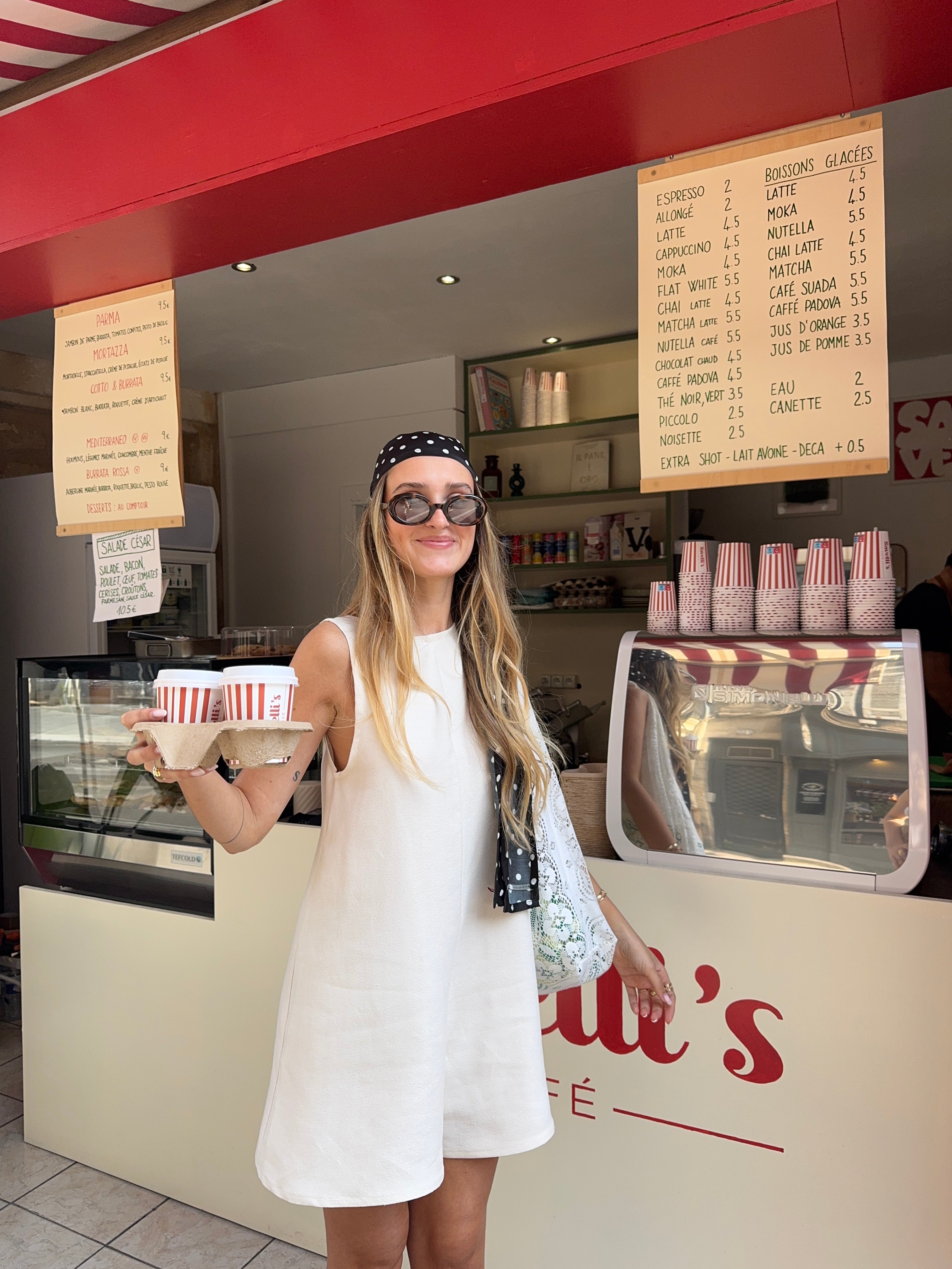 Combinaison short écrue