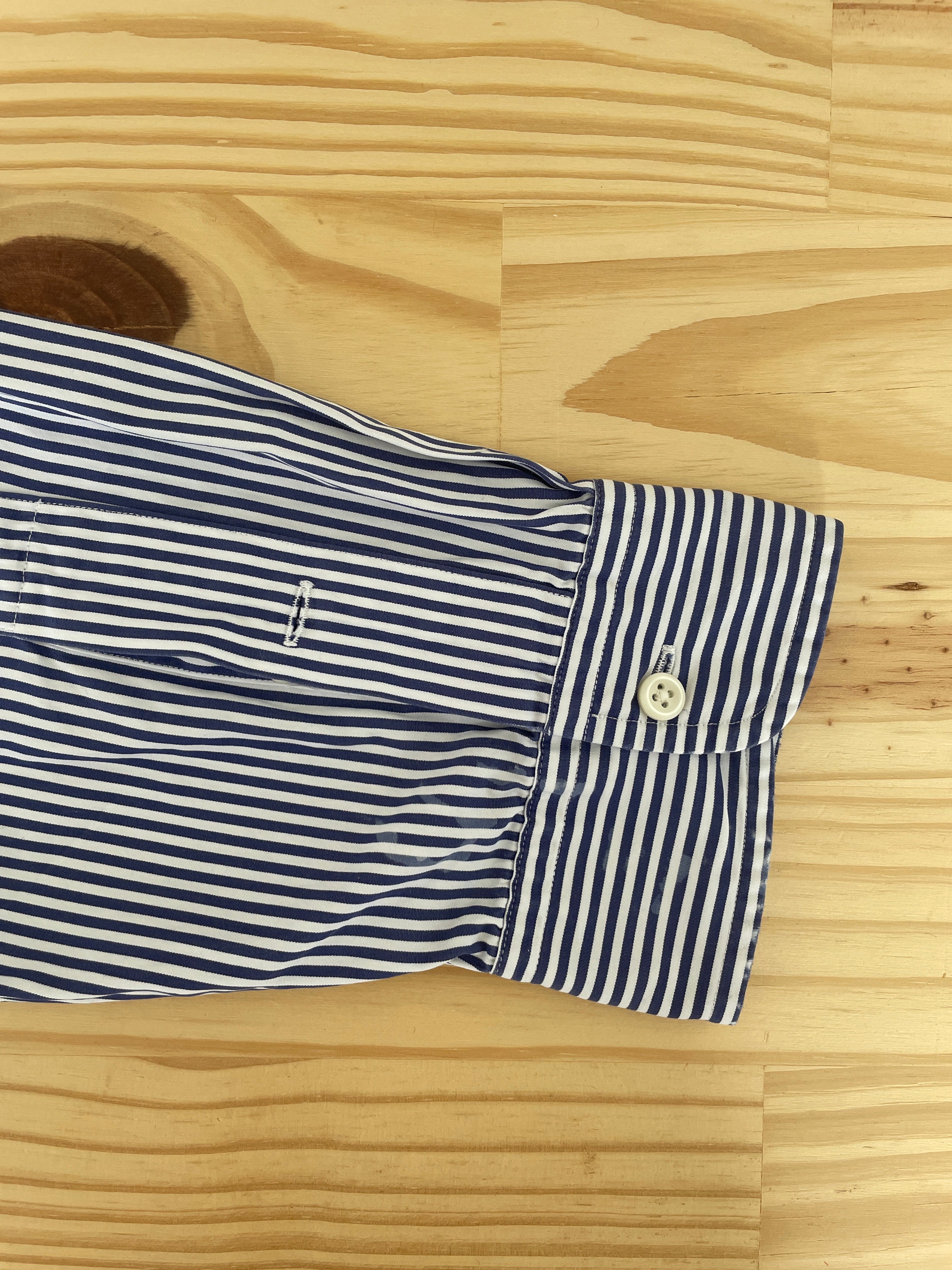 Combinaison upcyclée à rayures marine