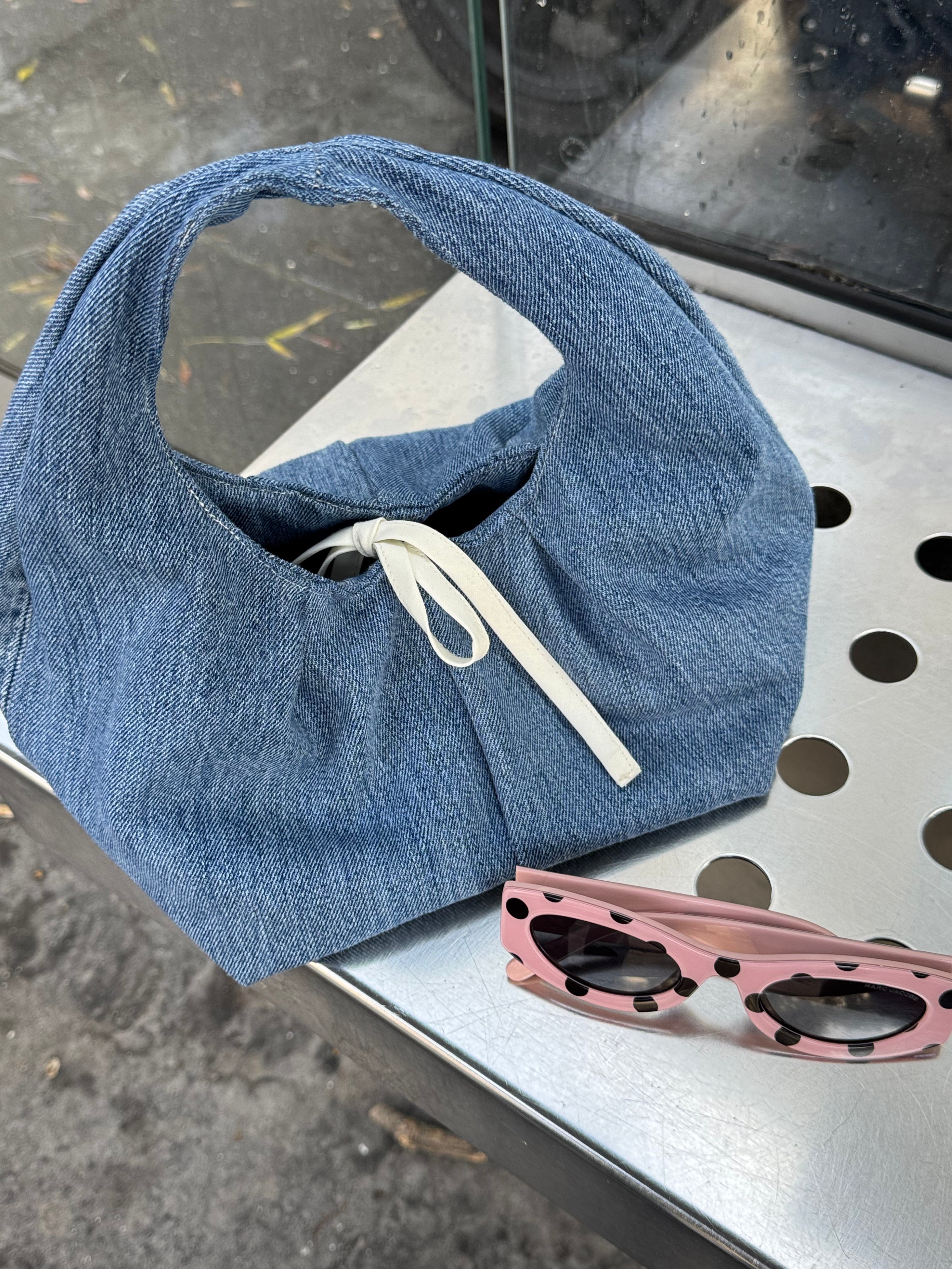 Petit sac upcyclé denim