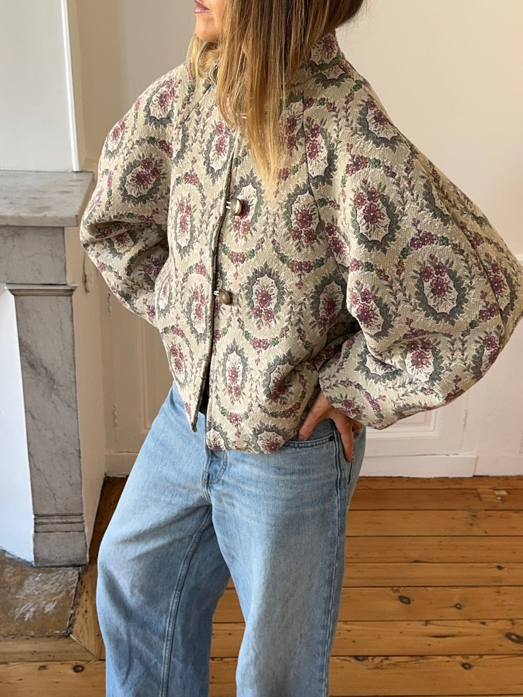 Veste raglan upcyclée