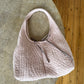 Sac upcyclé matelassé rose