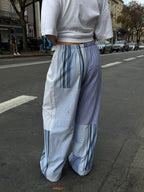 Pantalon upcyclé patchwork