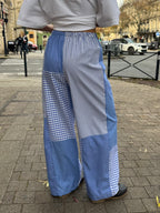 Pantalon upcyclé patchwork