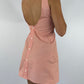 Robe upcyclée orangée