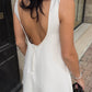 Robe crème évasée