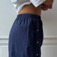 Caleçon short upcyclé marine