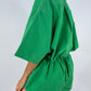 Combinaison upcyclée verte