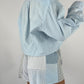 Ensemble upcyclé ciel et patchwork