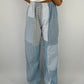 Pantalon upcyclé patchwork