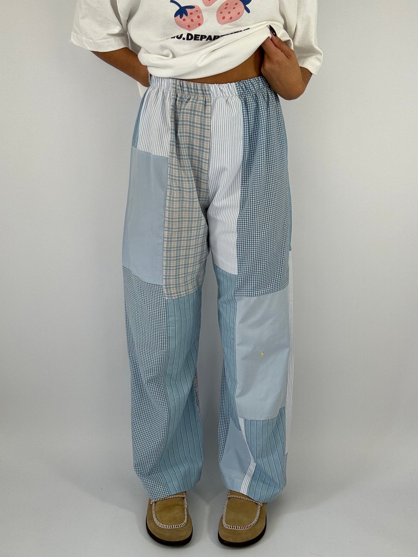 Pantalon upcyclé patchwork