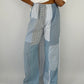 Pantalon upcyclé patchwork