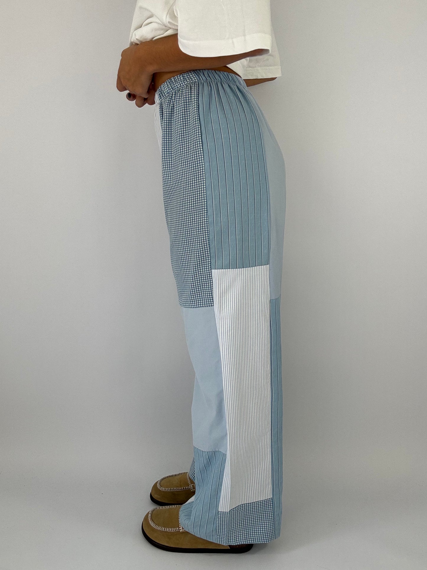 Pantalon upcyclé patchwork