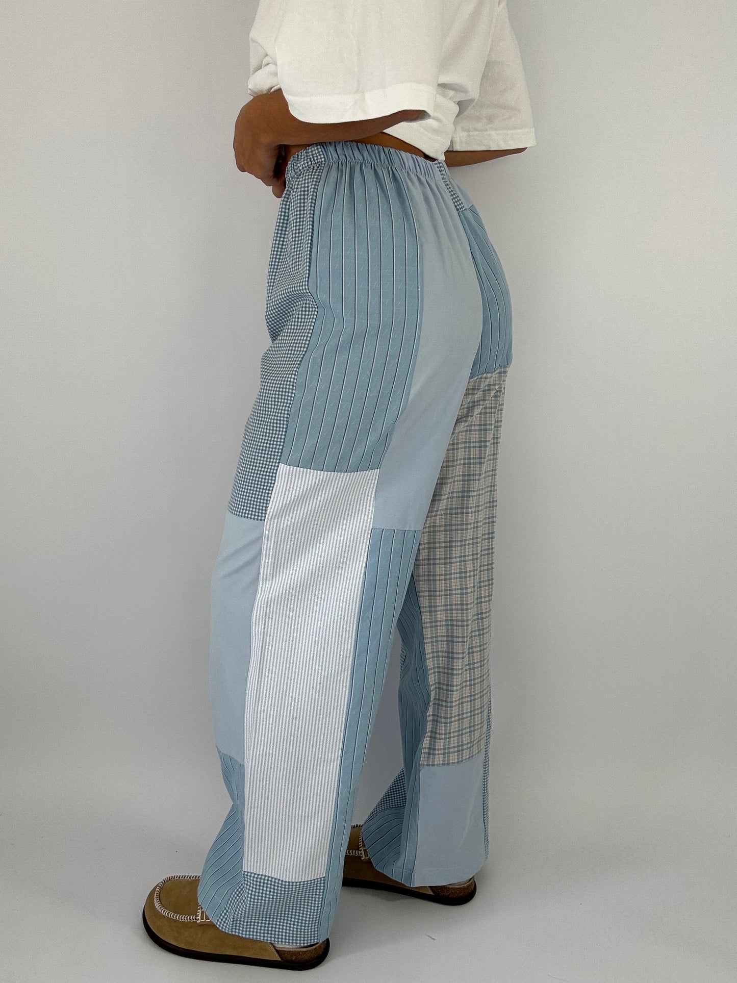 Pantalon upcyclé patchwork