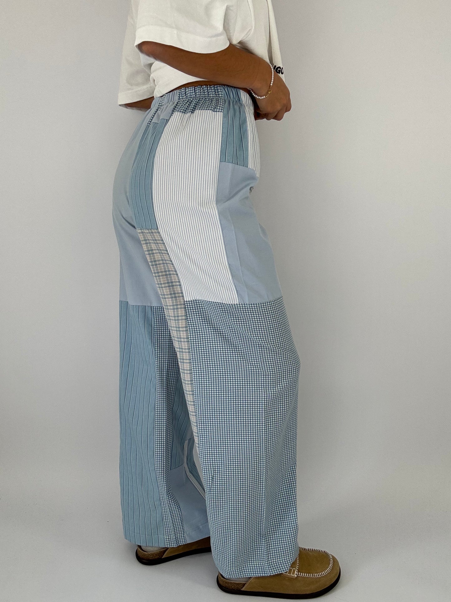 Pantalon upcyclé patchwork
