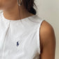 Robe upcyclée blanche