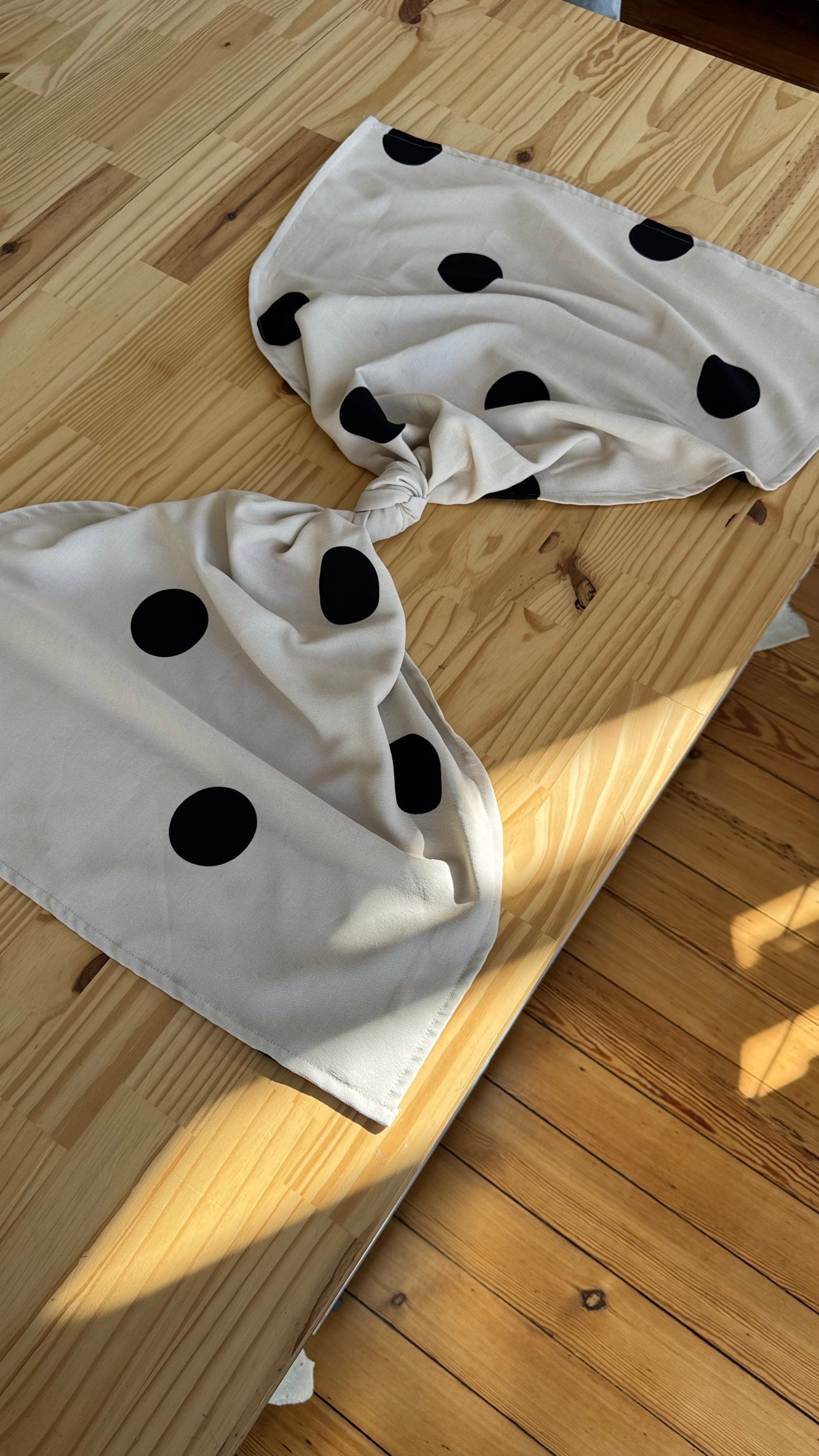 Sac nœud à pois