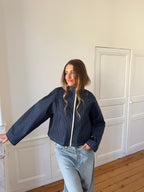 Veste courte denim