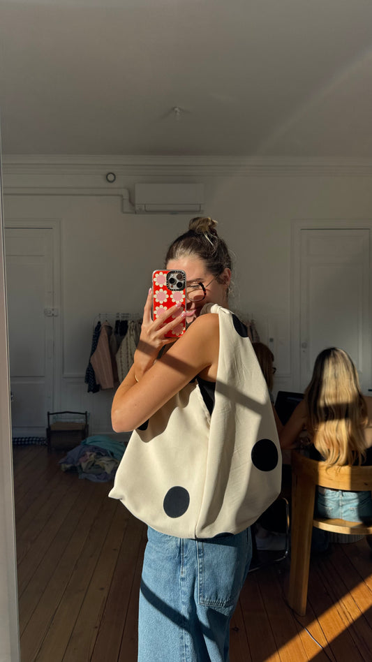 Sac nœud à pois