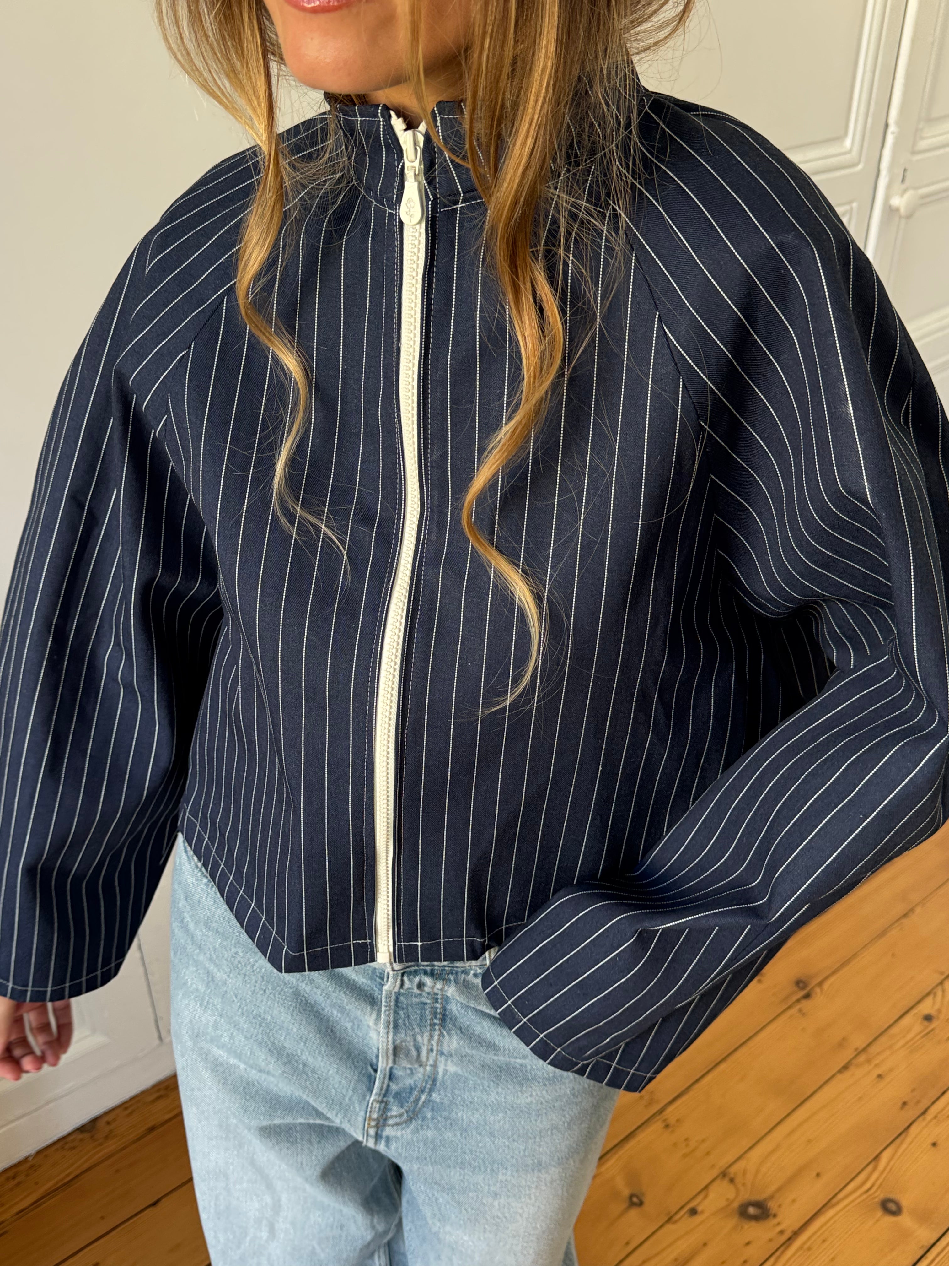 Veste courte denim