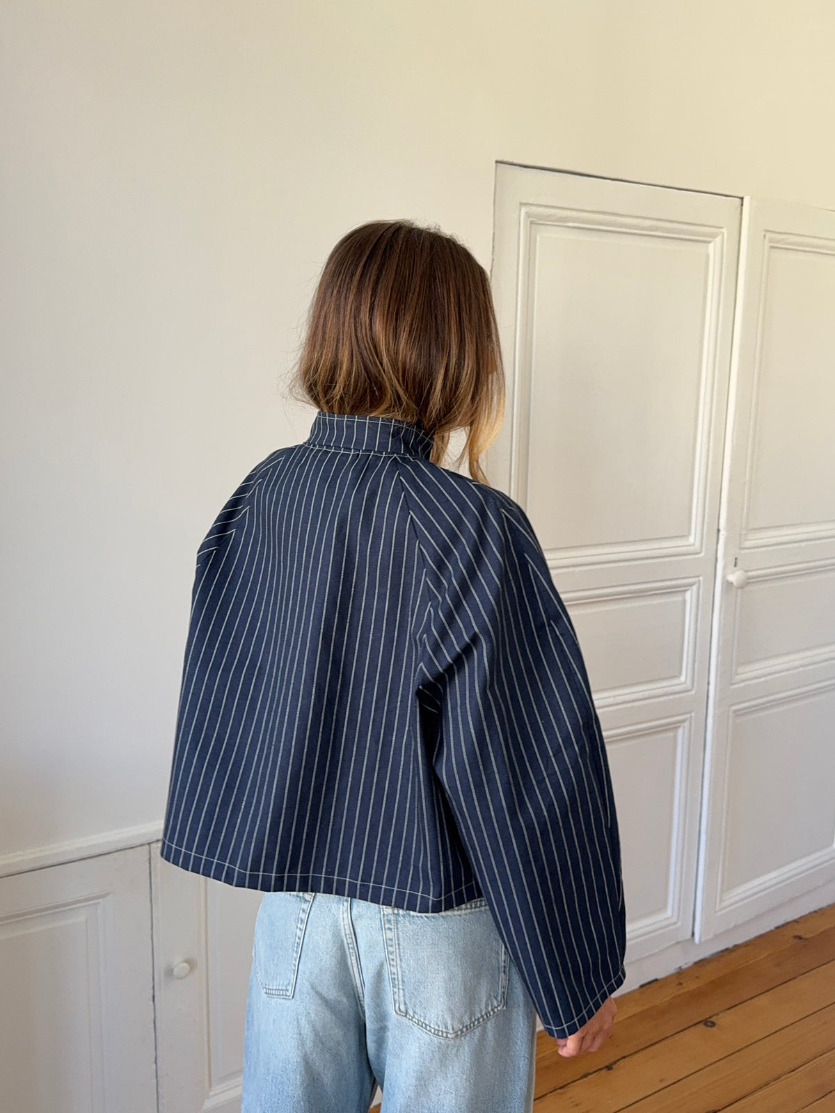 Veste courte denim