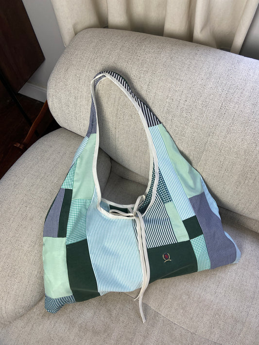 Sac upcyclé patchwork