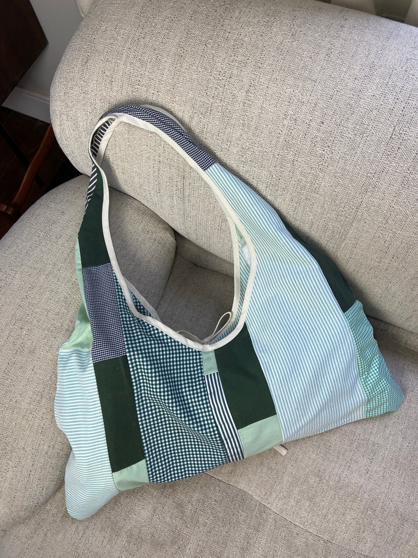 Sac upcyclé patchwork