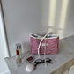 Trousse vichy rouge