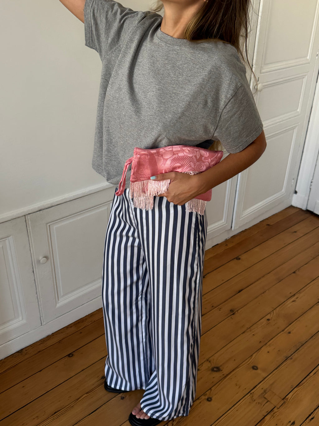 Pantalon rayé