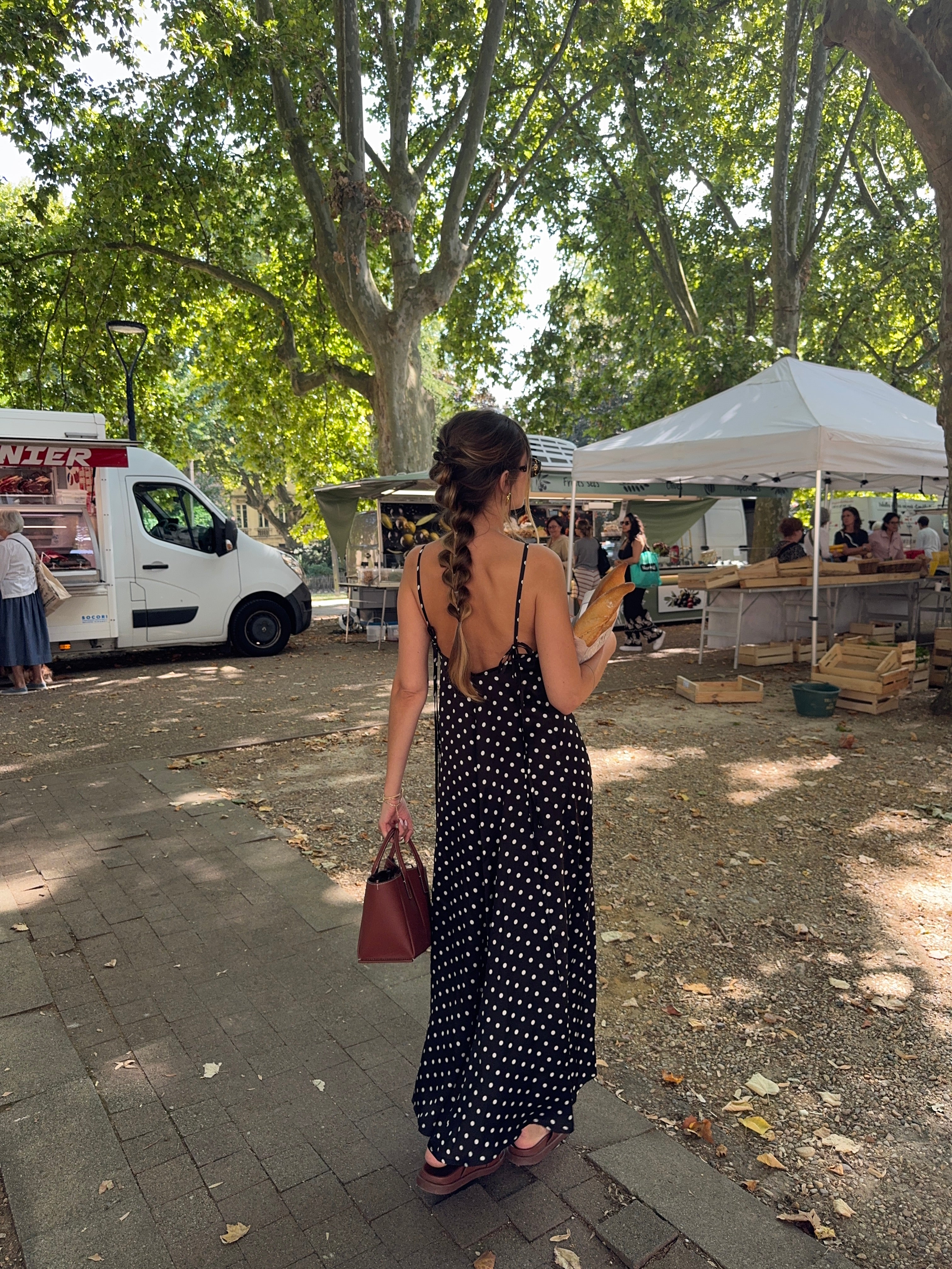 Pattern robe dos nu longue - PDF (English)