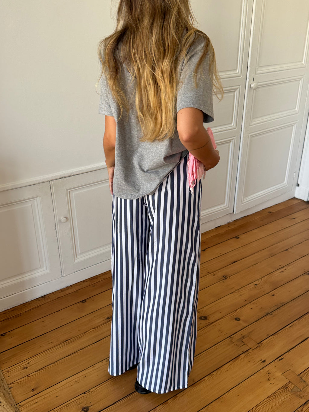 Pantalon rayé