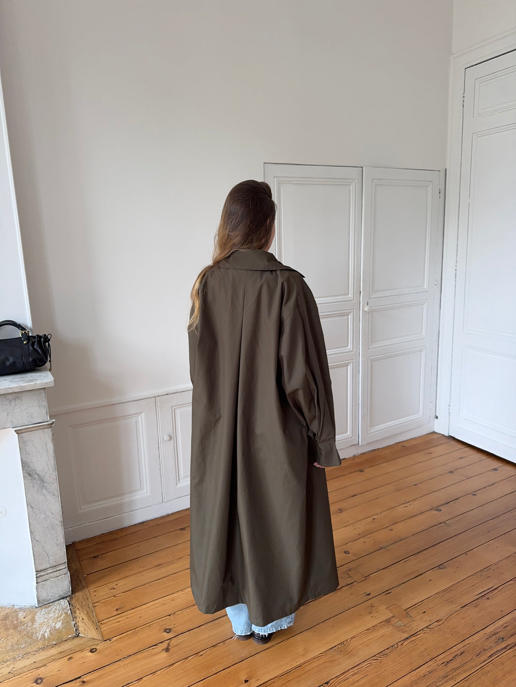 Trench léger déperlant kaki