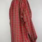 Chemise Ralph Lauren rouge à carreaux vintage