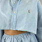 Ensemble upcyclé oxford