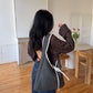 Sac laine anthracite (grand)