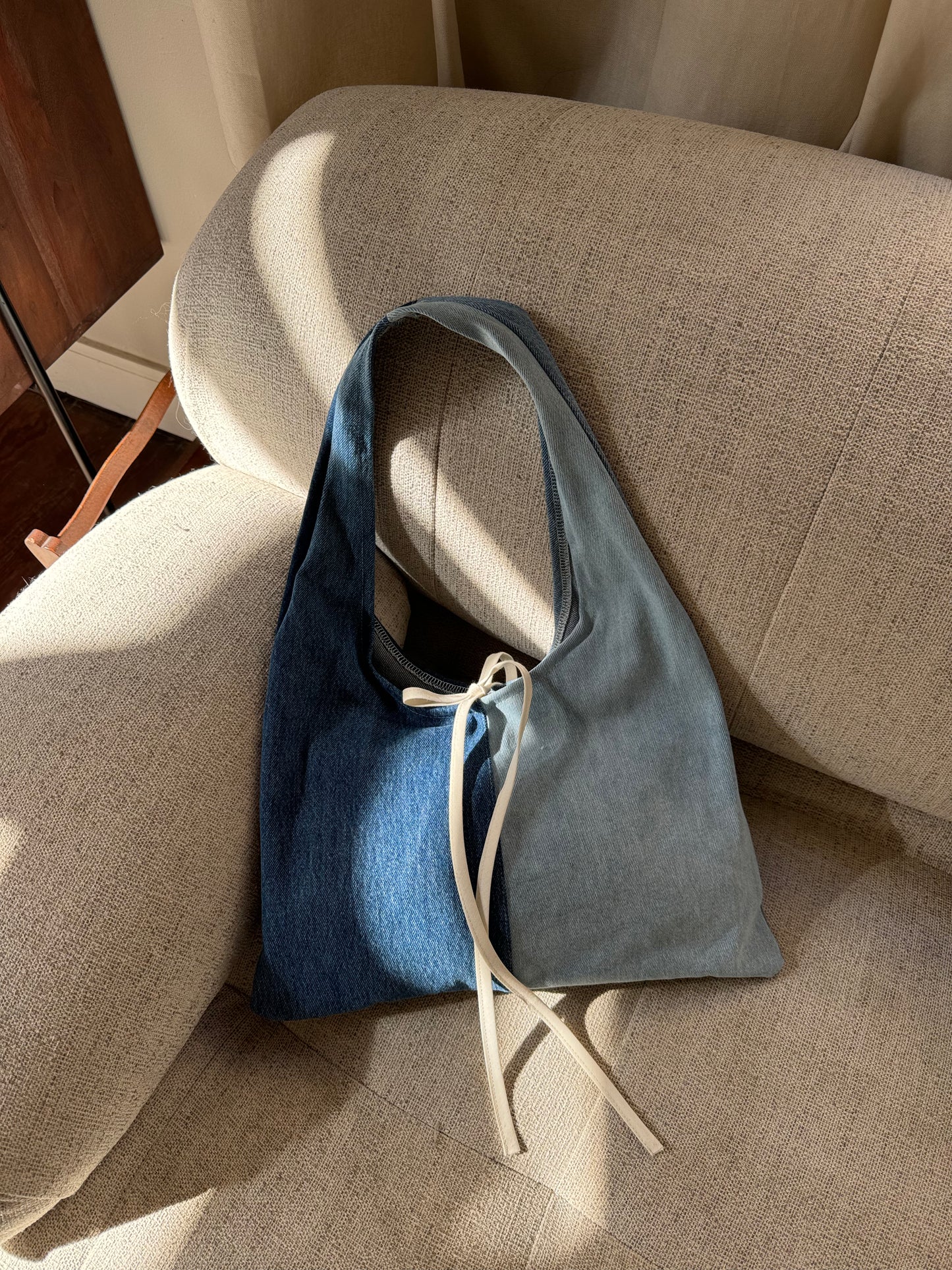 Sac upcyclé denim