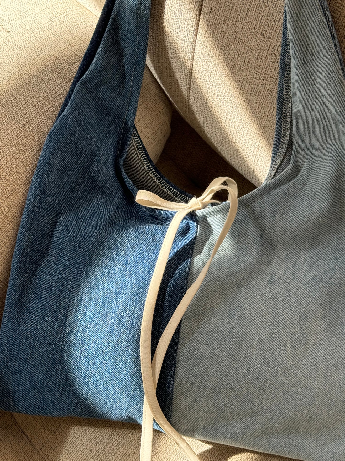 Sac upcyclé denim