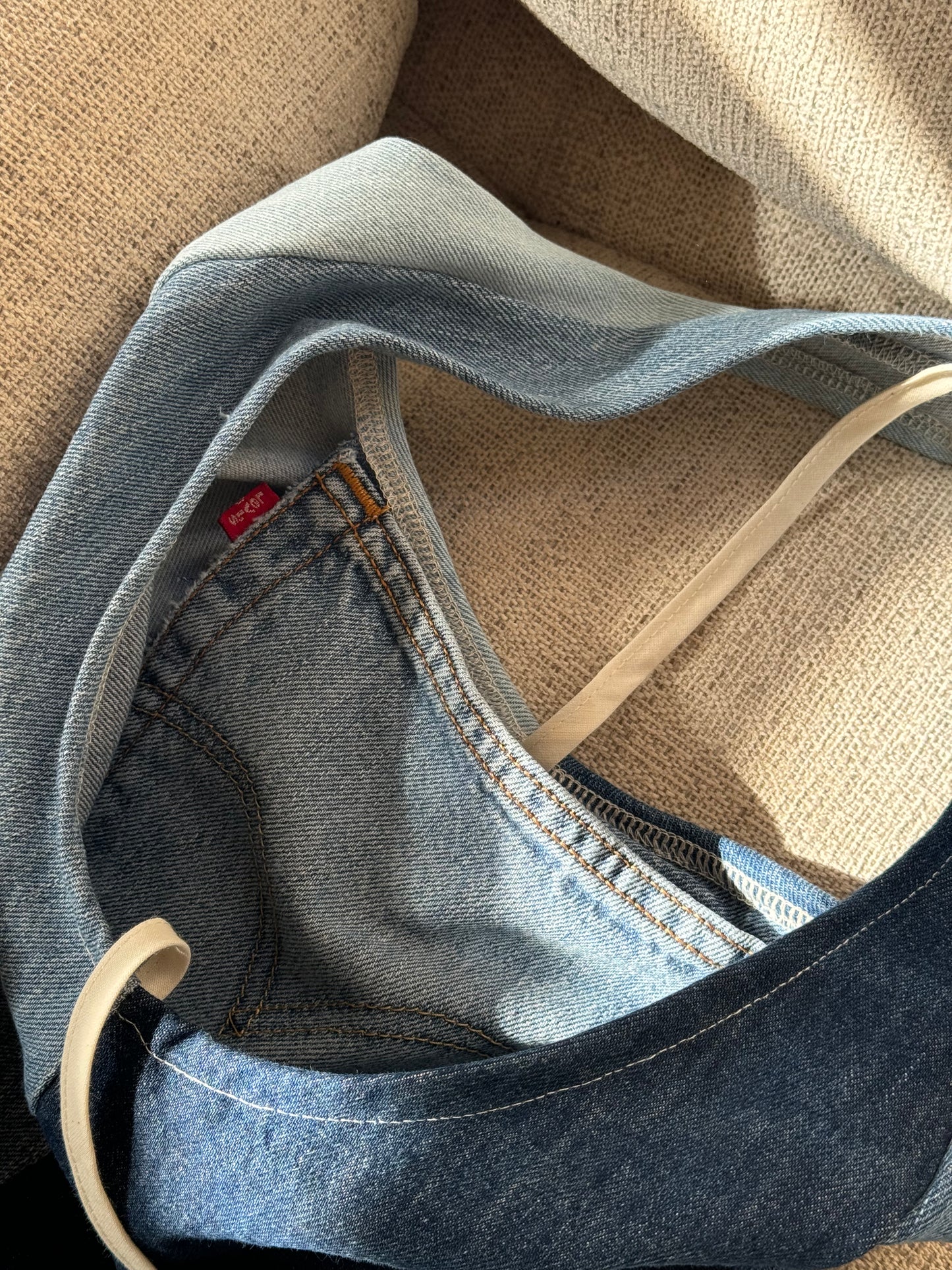 Sac upcyclé denim