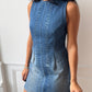 Robe upcyclée denim