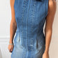 Robe upcyclée denim