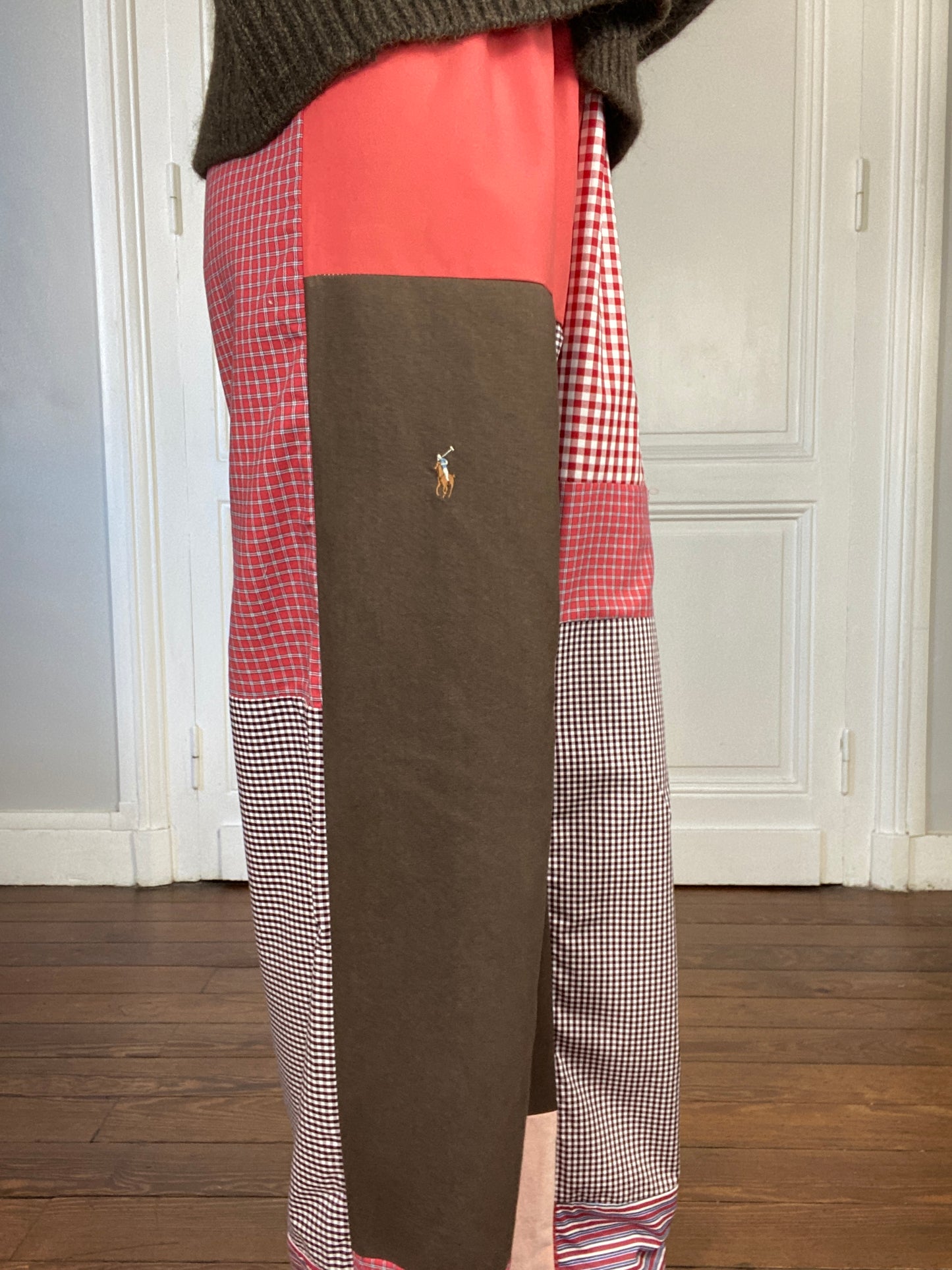 Pantalon upcyclé patchwork