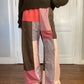 Pantalon upcyclé patchwork