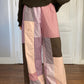 Pantalon upcyclé patchwork