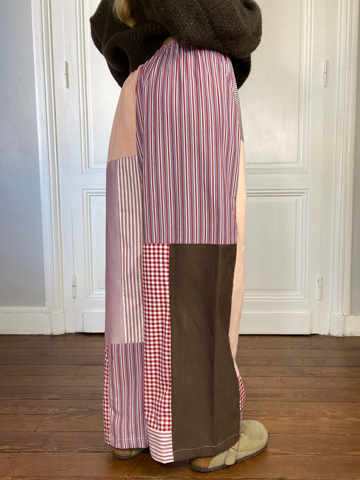 Pantalon upcyclé patchwork